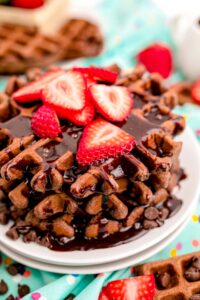 chocolate waffle