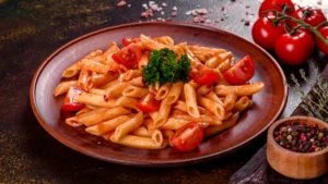 Red sauce pasta